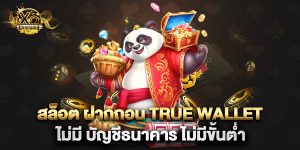 สล็อต ฝากถอน true wallet ไม่มี บัญชีธนาคาร ไม่มีขั้นต่ำ